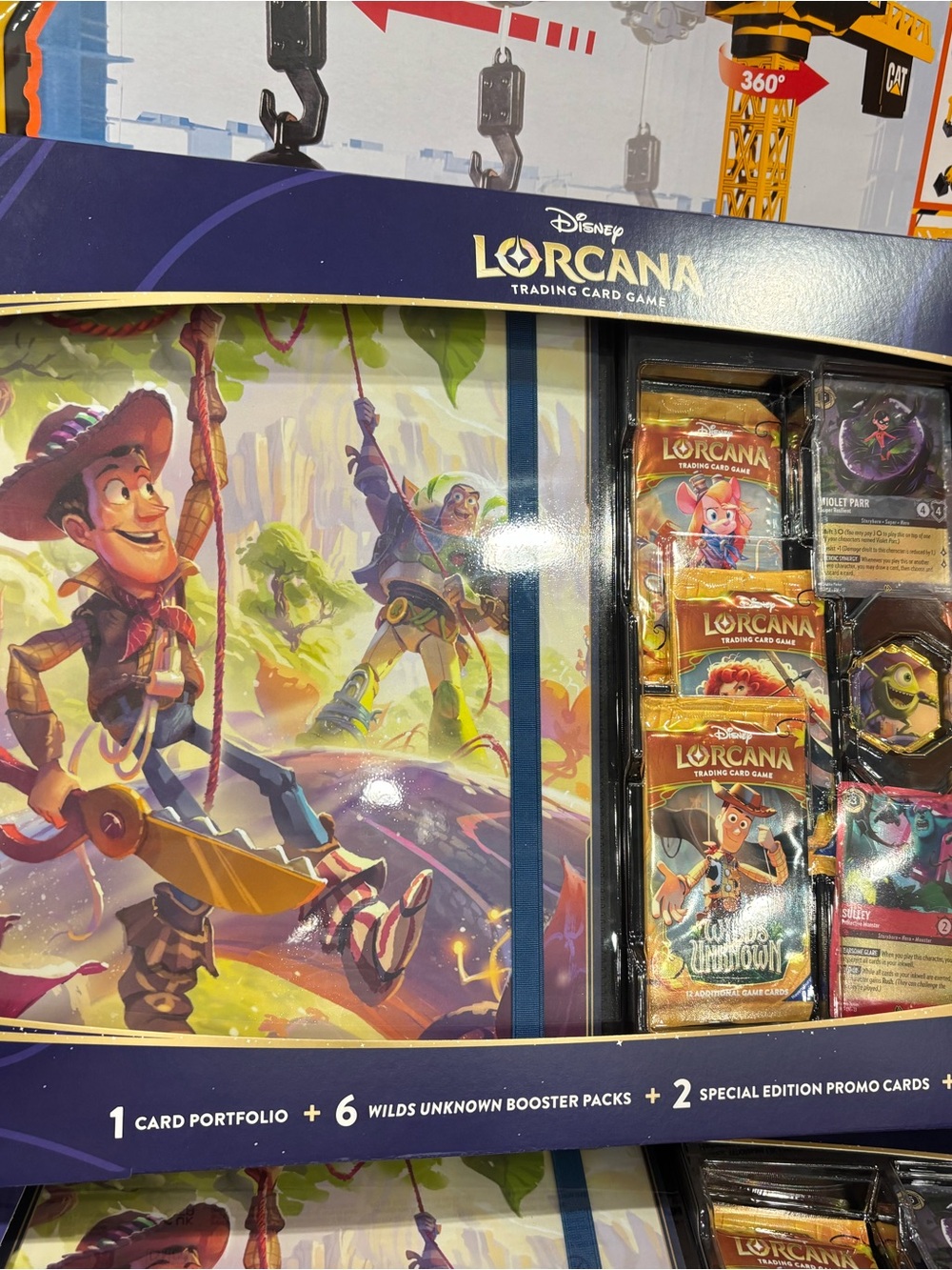 Disney Lorcana Best Buddies Bundle – Wilds Unknown – 6 Booster Packs + Binder &